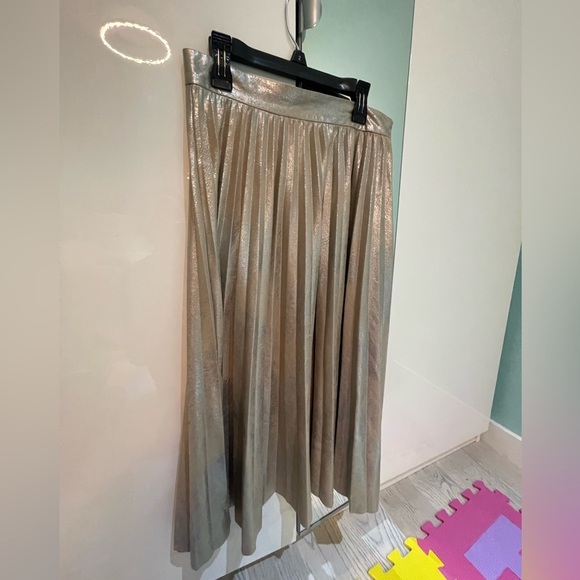 Zara Dresses & Skirts - Zara Chic Shimmering A-Line Skirt